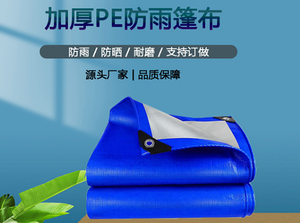 蓝银蓬布