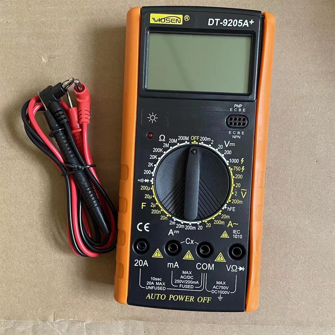 DT-9205A数字万用表（文鑫） 9205